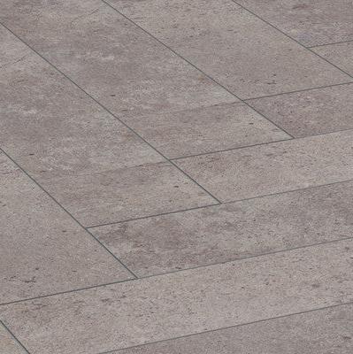 Authentik Fischgrät-Laminatboden Zementgraue Eiche