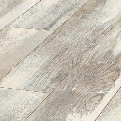 Authentischer Heritage-Laminatboden aus weißer Eiche