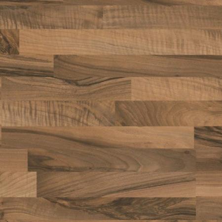 Parquet stratifié imitation Noyer foncé. Elégance et charme différnete du chêne vue de haut