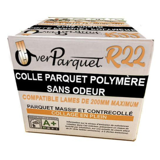 Colle Polymère pour parquet R22. Prix professionnel, solidité unique et premium à prix réduit